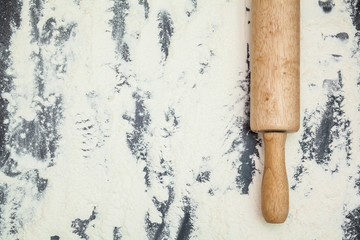Bakery products. Preparation. Flour. Cooking. Tasty and healthy food.