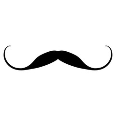 Black mustache icon
