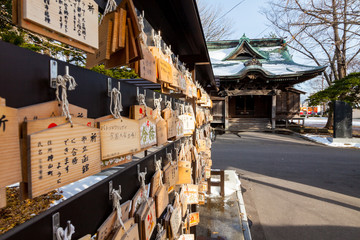 神社の奉納絵馬