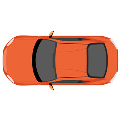 Car top view