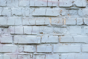 Brick texture with scratches and cracks