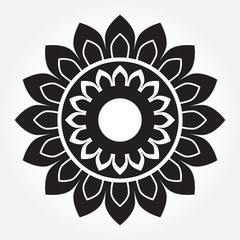 floral of Thai pattern