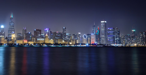 Obraz premium downtown of Chicago, USA