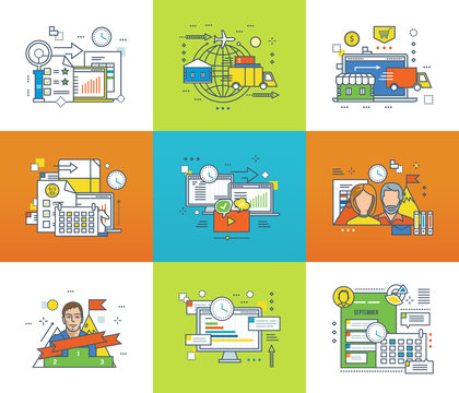 Statistics and analysis, shopping, planning, marketing, management, communication, teamwork