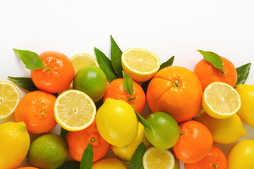 fresh citrus fruits - obrazy, fototapety, plakaty