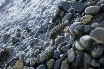 Pebbles on the shore