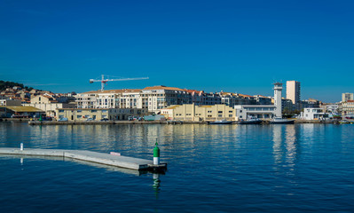 Sète, Hérault, France.