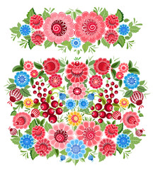 ornate collection of fancy decoration floral patterns for your d