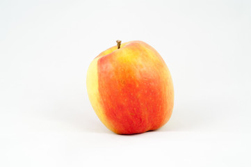 Apple on white background