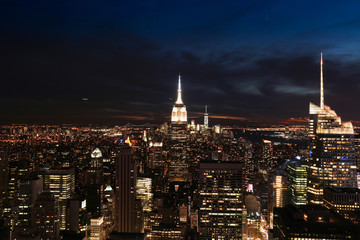 Fototapeta na wymiar 뉴욕 야경