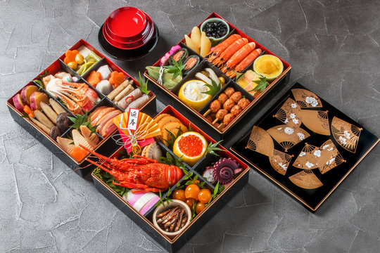 おせち料理 General Japanese New Year dishes(osechi)