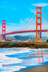 Golden Gate, San Francisco, California, USA.