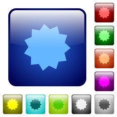 Certificate color square buttons