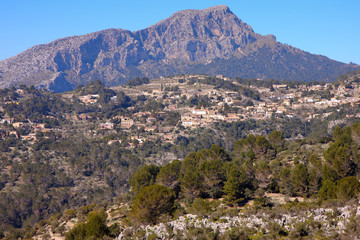 Fototapeta na wymiar View of Galilea village