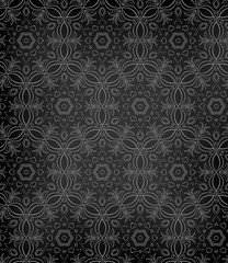 Seamless abstract chalk pattern.