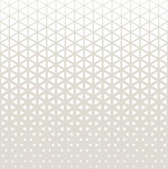 Abstract geometry hipster fashion gray pillow halftone triangle pattern