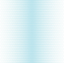 Abstract geometry hipster fashion blue pillow halftone triangle pattern