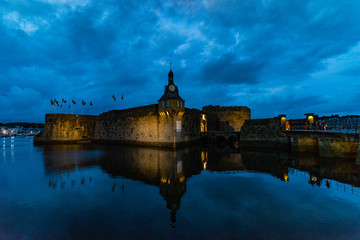 Wasserschloss in Frankreich