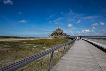 Weg zum Mont St.Michel