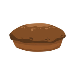 long loaf flat icon