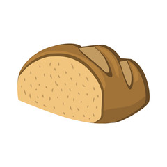 long loaf flat icon