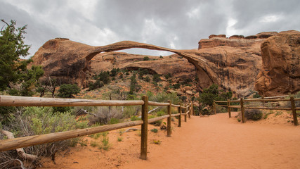 Arches National Park,  Landscape arch © Ester Lo Feudo