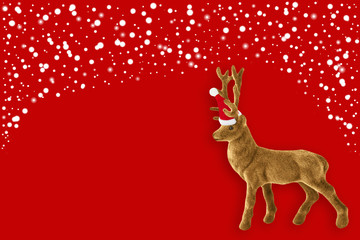 Christmas -  Reindeer and snow