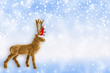 Christmas -  Reindeer and snow