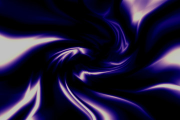 Fototapeta na wymiar Abstract dark violet background of colorful silk cloth