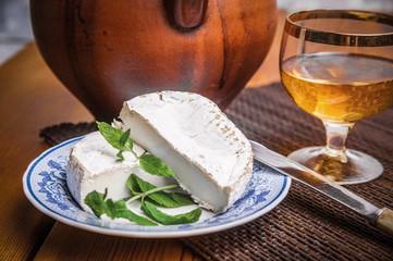 Camembert cheese, brie cheese, soft French cheeses