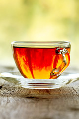 cup of tea close-up