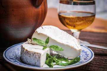 Camembert cheese, brie cheese, soft French cheeses