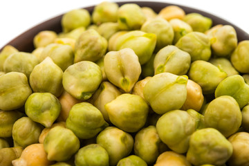 chickpeas close-up