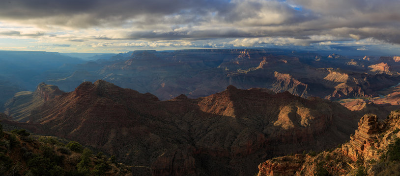 Awesome Landscape of Grand Canyon from North Rim; Arizona; Unite