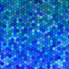 abstract vector geometric hexagon background