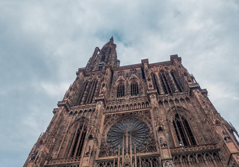 Fototapeta premium Cathedral of Our Lady of Strasbourg - France