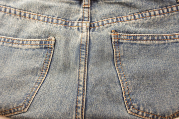 Fototapeta premium jean denim pants pocket texture