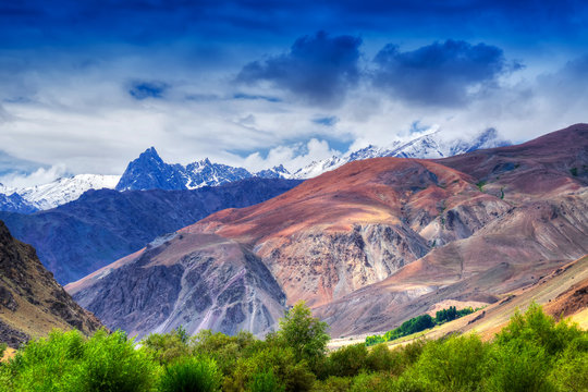 Fototapeta Tiger hill , Tiger point, the last war zone of Kargil war 1999 ,