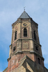 Fototapeta na wymiar Part of the Sint-Petrus-en-Pauluskerk church in Ostend, Belgium