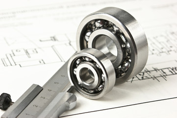 mechanical scheme and bearing