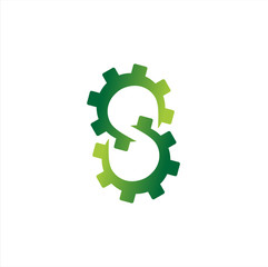 Obraz premium gear infinity logo