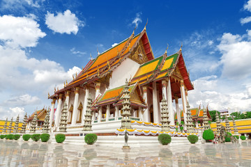 Fototapeta premium Thai temple, Wat Suthat.