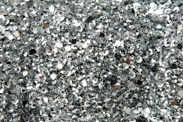 Silver background with sparkles