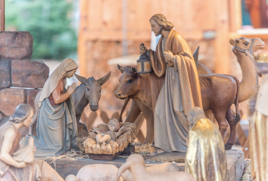 Im Stall von Bethlehem - Weihnachtskrippe