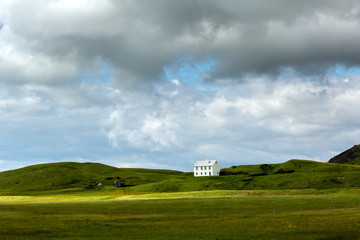 Obraz premium View at mountain landscape in Iceland