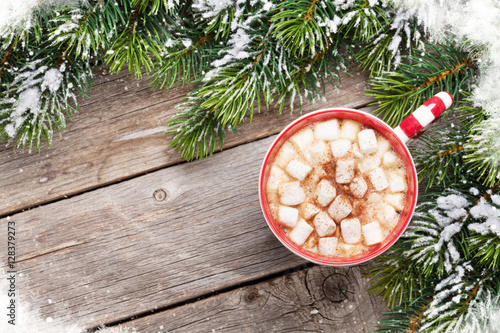 &quot;Christmas fir tree and hot chocolate&quot; Stock photo and royalty-free images on Fotolia.com - Pic