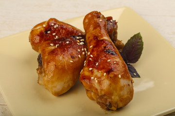 Teriyaki chicken legs