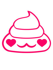 Hearts, love, love, little, sweet, cute, kot, kacka, shit, heap, pile, face, laughs