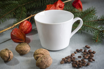 świąteczna kawa wigilijna, stół wigilijny, Christmas 