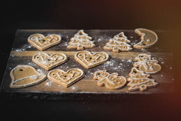 Sweet christmas cookies